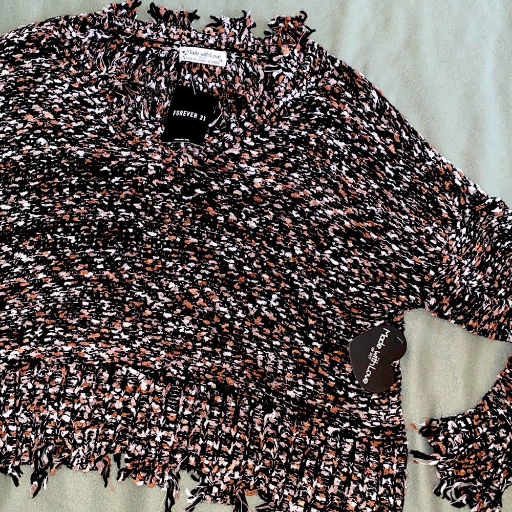 Forever 21 cropped sweater